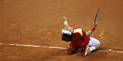 España acaricia la quinta Copa Davis gracias a los 'atributos' de David Ferrer