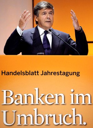El presidente de Deutsche Bank prev normalizacin mercados crdito en 2008