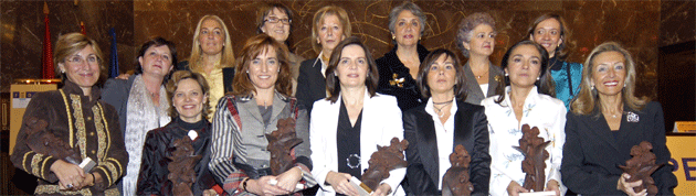Siete directivas espaolas reciben el premio FEDEPE en reconocimiento a su trayectoria profesional