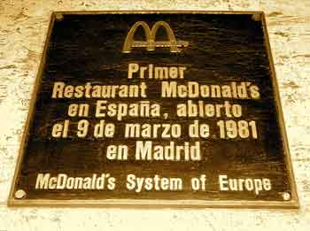 McDonalds quiere engordar en Espaa en plena crisis inmobiliaria