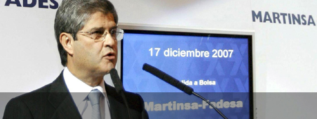 La Junta de Accionistas de Martinsa-Fadesa aprueba una rebaja del sueldo de Fernando Martn de casi un 40%
