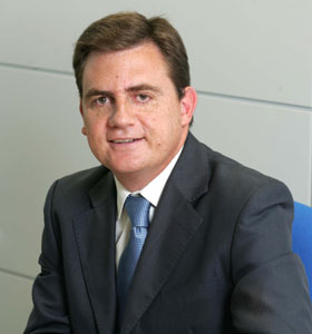 Javier Hidalgo Ortega, director general del Laboratorio espaol Juste S.A.Q.F.