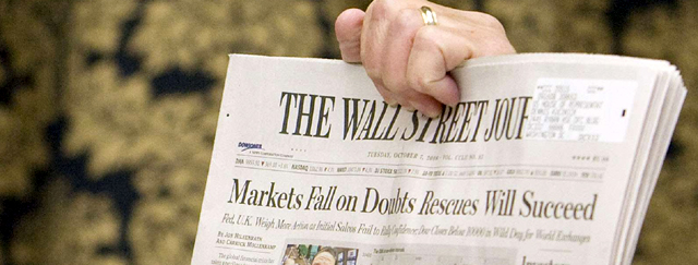 El periodismo econmico pega fuerte: The Wall Street Journal desbanca al USA Today