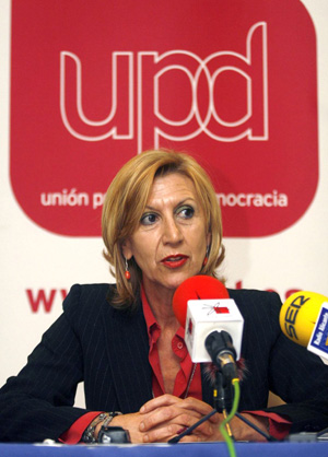Rosa Diez, presidenta de UPyD