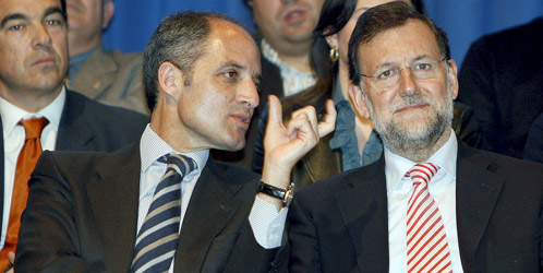 Rajoy a la cúpula del PPCV: "Yo cumplí con Camps. Si va al banquillo deberá dimitir"