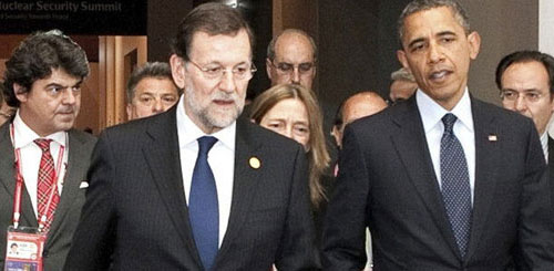 Obama invita a Rajoy a la Casa Blanca tras su primer encuentro en Seúl