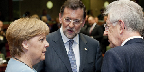 Rajoy recurre a Italia como última baza para evitar la intervención completa