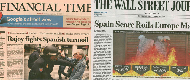 Los mercados culpan a España y ponen a Rajoy en la picota del rescate