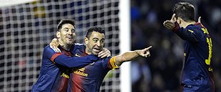 El Barça encuentra en Xavi a su líder... y a su mejor entrenador