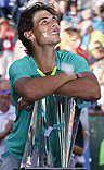 Rafa Nadal remonta a <br> Del Potro y se proclama campeón en Indian Wells
