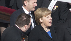 Las miradas de Merkel