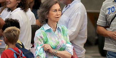 La reina Sofía, fiel a sus vacaciones en Palma pese a la crispación en la isla