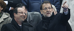 La Selección logra que Rajoy quede por encima de Merkel