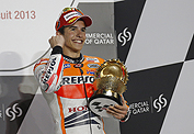 Márquez, el podio más joven de la era MotoGP