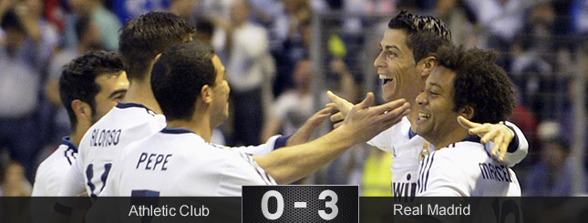 Ronaldo destroza al Athletic y muestra que ni patadas ni codazos pueden con él