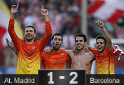 El Barcelona lo celebra sin Messi y apunta a 'los 100'