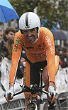 Nibali le gana la crono a Samuel Sánchez y deja <br>el Giro muy encarrilado