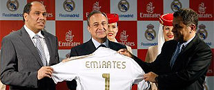 150 millones para el Madrid por el patrocinio de Fly Emirates