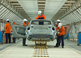 Volvo ya fabrica en China