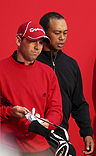 Sergio García y Tiger Woods se dan la mano y firman una paz fría