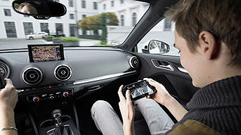 Audi Connect presenta su vehículo más conectado