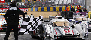 Audi domina el podio de las 24 horas de Le Mans con Marc Gené tercero