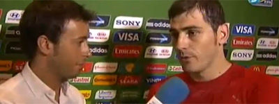 Morbo en Brasil: Matías Prats Junior (ex de Carbonero) entrevista a Casillas