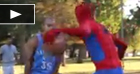 MVP Spiderman en <br>la cancha del barrio