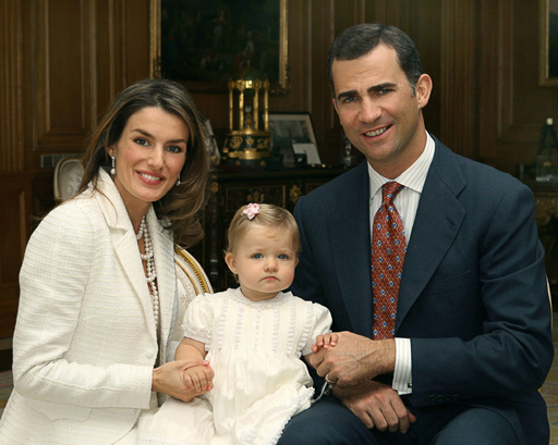 Los Príncipes de Asturias serán padres de otra niña