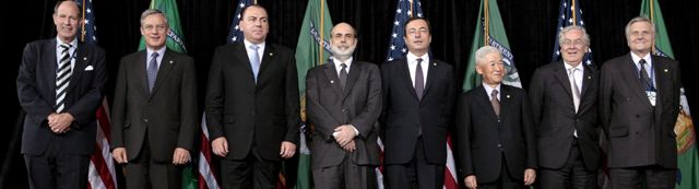 Alianza: Fed, BCE y tres bancos centrales luchan en respaldo del dólar y contra la crisis global de crédito