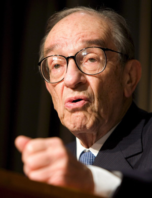 Greenspan: "Es la peor crisis desde la II Guerra Mundial"
