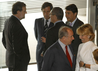 Aguirre propone a Rato como candidato de consenso del PP a la presidencia de Caja Madrid