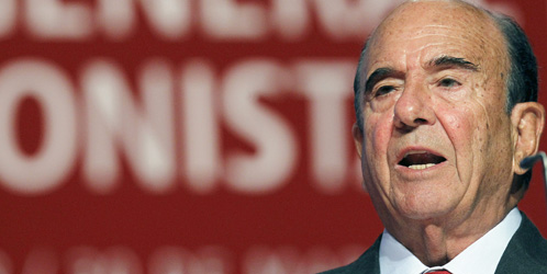 El presidente del Banco Santander, Emilio Botín (Efe).