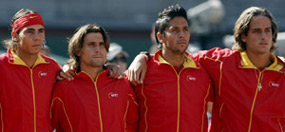 Nadal, Ferrer, Verdasco y Feli disputarán la final de la Davis