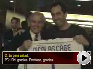 'Nicolas Cage' engañó a Ramón Calderón